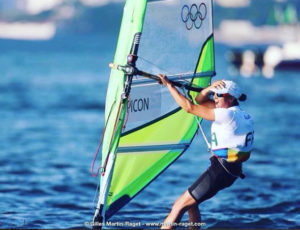 Charline Picon, médaillée d'or aux JO de Rio