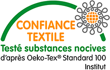 Garantie l'absence totale de produit toxique Confiance textile