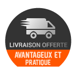 Avantageux et pratique - La livraison est offerte